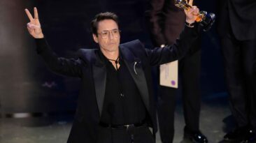 Last night, Robert Downey Jr. won the Oscar for Best Supporting Actor for his role in Oppenheimer, but not before late night host Jimmy Kimmel mocked him.