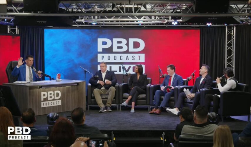 Patrick Bet-David and the Valuetainment Team were joined by former CNN anchor Chris Cuomo and podcast host Candace Owens for a special live podcast event.