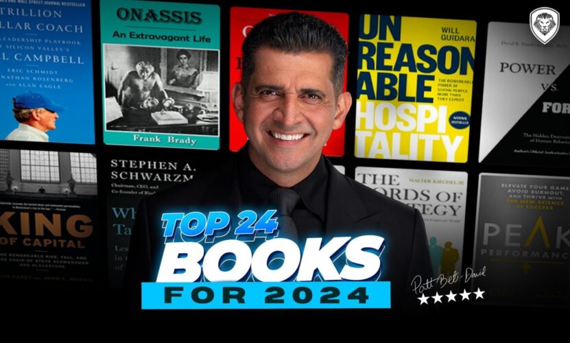 Valuetainment founder Patrick Bet-David has assembled a list of the Top 24 Books to Read in 2024, a comprehensive guide to everything you need to know this year