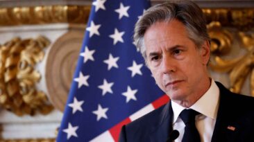 US Secretary of State Antony Blinken said Ukraine will become a member of NATO today and said the NATO countries are working to make that a reality.