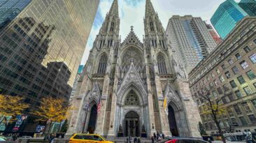 Protesters linked to environmentalist group Extinction Revolution were arrested after disrupting an Easter vigil at St. Patrick’s Cathedral in New York City.