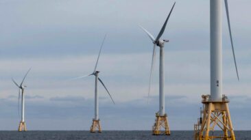 New York officials announced the cancelation of three offshore wind turbine projects, a hit to the green energy industry and the government’s climate agenda.