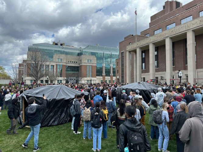 The pro-Palestine protests that erupted at Columbia University have spilled out to the rest of the country, leading to clashes with police at college campuses