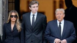 Donald Trump slammed New York Judge Juan Merchan for preventing him from attending his son Barron's high school graduation during the hush money trial.