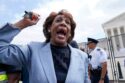 Rep. Maxine Waters claimed that Trump supporters are “training up in the hills” to prepare for violence if the Republican candidate loses the 2024 election. (AP Photo/Jacquelyn Martin)