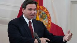 Florida Gov. Ron DeSantis banned the sale and manufacturing of lab-grown meat, protecting ranchers from the “ideological agenda” of the World Economic Forum.