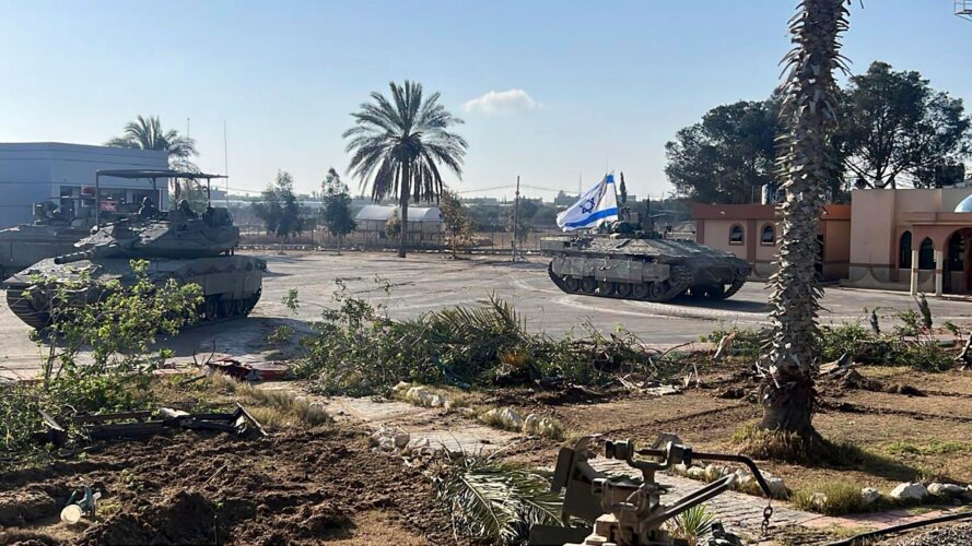 At least one soldier from Egypt has been confirmed dead after the Israel Defense Forces clashed with the Egyptian military near the Rafah border crossing.