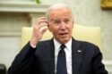 Donald Trump and other Republicans are calling for Joe Biden to take a drug test before the first presidential debate, alleging that the 81-year-old takes PEDs. (AP Photo/Alex Brandon)