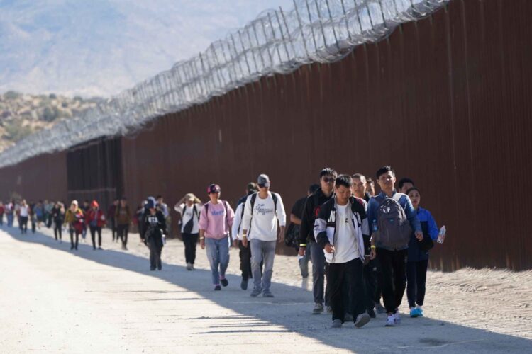 According to data from the CBP, the Border Patrol in San Diego apprehended more Chinese migrants in the first two days of May than in the entirety of 2021.