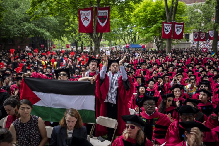 Harvard University will no longer issue statements on current events and public policy issues that do not “directly affect the university’s core function.” (AP Photo/Ben Curtis)