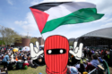 Pro-Palestine protests are portrayed as organic and grassroots, but "resistance literature" distributed among activists proves that the effort is coordinated.