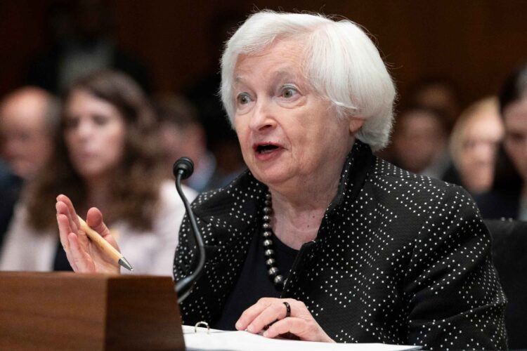 During a televised interview with Fox News’ “Your World” program, US Treasury Secretary Janet Yellen said the current level of the national debt is “normal.”