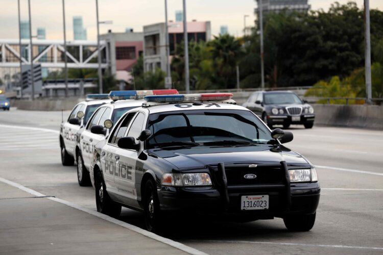 Los Angeles is testing out a new method of traffic enforcement that will replace armed police officers with speed bumps and unarmed civilians writing citations.