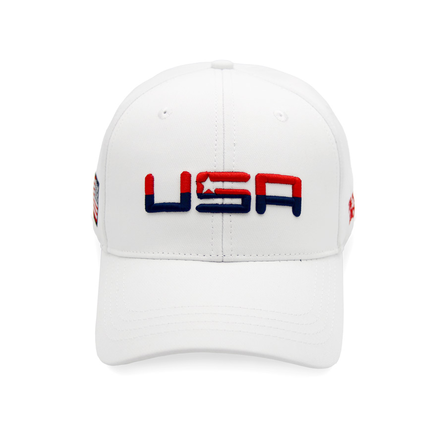 FUTURE LOOKS BRIGHT USA HAT - WHITE