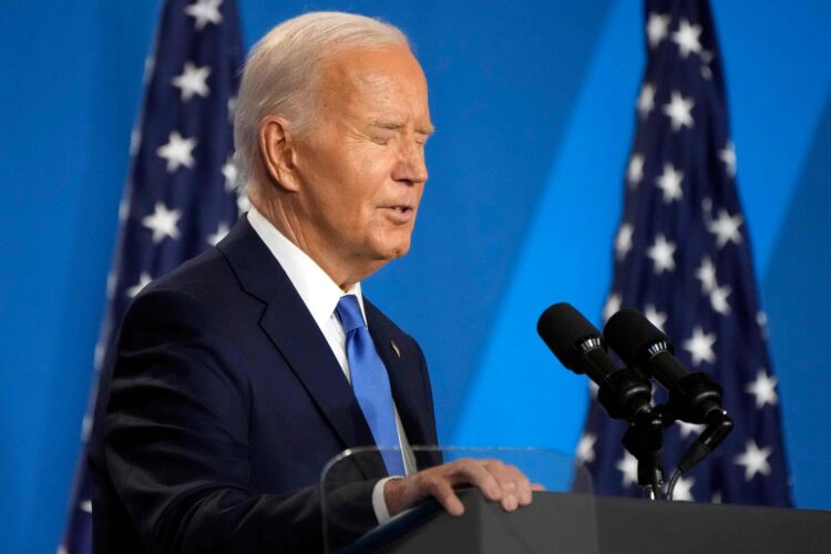 Joe Biden held a rare solo press conference to reassure Democrats that he remains a viable candidate, but his gaffes left voters less convinced than ever.