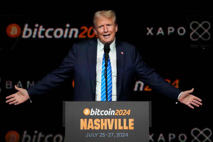 Donald Trump vowed that, if re-elected, he will make the United States “the crypto capital of the planet” by ending government crackdowns on Bitcoin.