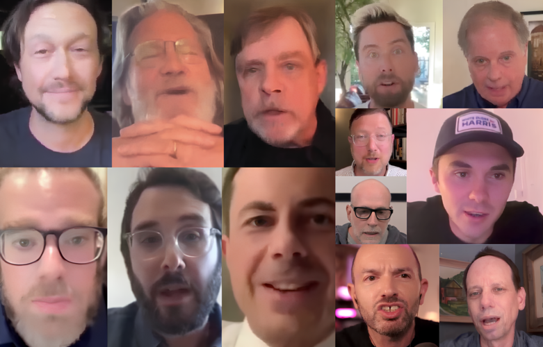 The star-studded “White Dudes for Harris” Zoom call promoting Kamala Harris’ campaign reportedly raised over $4 million on Monday night.