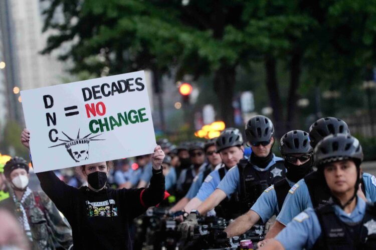 Thousands of activists are expected to show up at the DNC in Chicago, protesting for abortion rights, economic reform, and a ceasefire in Gaza.