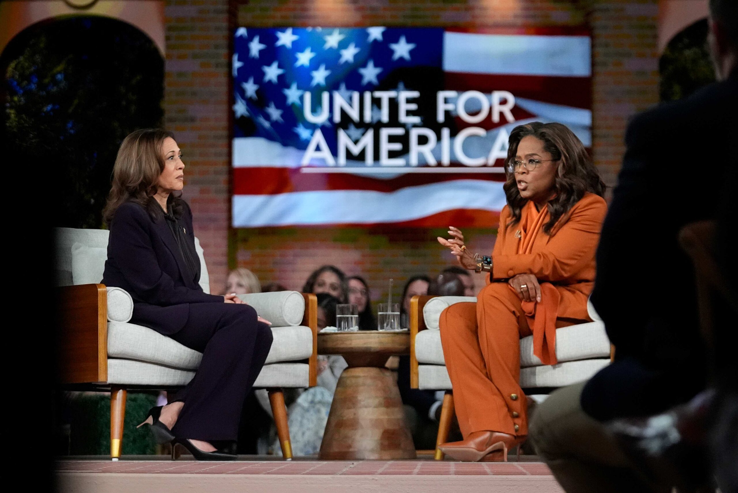 Kamala Harris participated in a high-profile livestream forum with Oprah Winfrey in Michigan, aimed at rallying support as the election approaches.