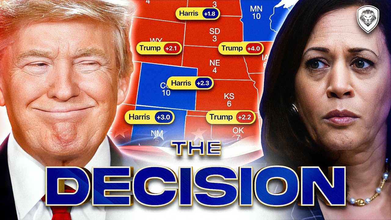 THE DECISION 2024 Blue Wall Crumbling for Kamala? + New Electoral Map
