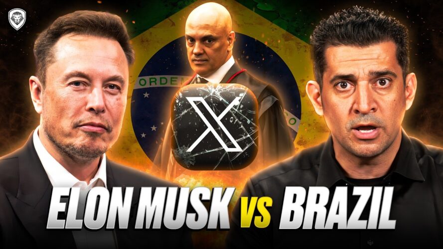 In this video, Patrick Bet-David explains why Brazil is banning X amid a legal conflict between Elon Musk and Supreme Court Minister Alexandre de Moraes.