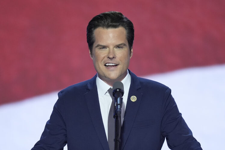 Former Congressman Matt Gaetz is set to become an anchor on the conservative One America News Network (OANN), hosting 'The Matt Gaetz Show.'