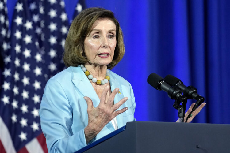 Nancy Pelosi was hospitalized in Luxembourg after sustaining an injury during a congressional delegation trip commemorating the 80th anniversary of the Battle of the Bulge.