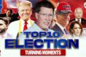 In this video, Tom "The Biz Doc" Ellsworth dives into the top 10 turning points that shaped the 2024 election, from dramatic debates to headline-making events.