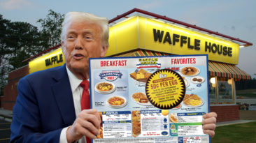 Waffle House has introduced a temporary surcharge of 50 cents per egg in response to ongoing egg shortages caused by bird flue outbreaks across the US.