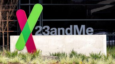 Genetic testing pioneer 23andMe filed for Chapter 11 bankruptcy on Sunday, marking a dramatic fall from its $6 billion valuation just a few years ago.