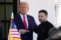 President Trump ordered a temporary suspension of military aid to Ukraine following last week's contentious meeting with Ukrainian President Volodymyr Zelensky.