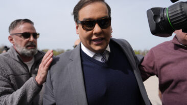 Former Rep. George Santos was sentenced to 87 months in federal prison after pleading guilty to wire fraud and aggravated identity theft earlier this year.