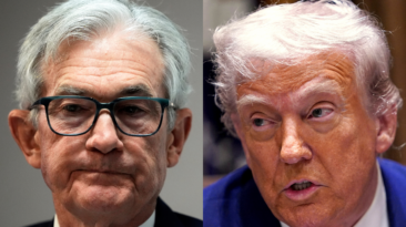 President Trump intensified his longstanding criticism of Federal Reserve Chair Jerome Powell, calling for Powell's "termination" as head of the central bank.