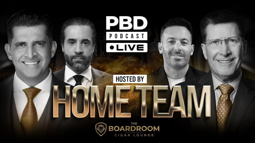 Join Patrick Bet-David, the Home Team, and a live studio audience tonight for an extra special episode of the PBD Podcast at the all-new Boardroom Cigar Lounge.