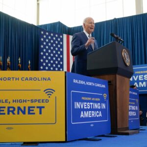 FCC Commissioner Brendan Carr is blaming Biden for slowing down plans to bring high-speed internet access to rural areas after spending billions on the project.
