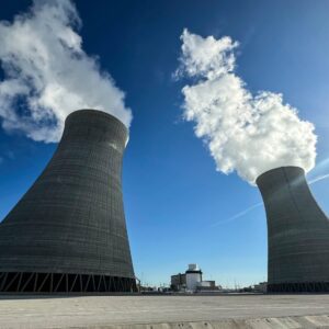 Roughly one-third of America’s nuclear plants are currently in talks with tech companies to provide electricity for artificial intelligence data centers, reflecting the rapidly-rising power demands of the AI boom.
