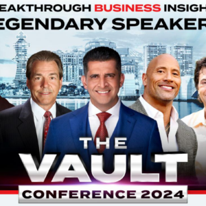 Valuetainment founder and CEO Patrick Bet-David ahs unveiled the full lineup of speakers for this year’s Vault Conference in Palm Beach, Florida.