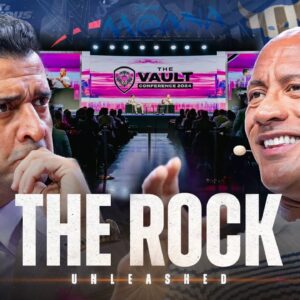 During the sold-out 2024 Vault Conference in Palm Beach, Florida, Patrick Bet David sat down with Dwayne Johnson, aka "The Rock," for an exclusive interview.