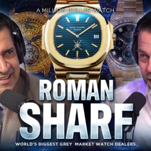 Today on the PBD Podcats, luxury timepiece dealer Roman Sharf sits down with Patrick Bet-David to discuss the booming grey market for high-end watches.