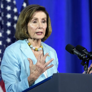 Nancy Pelosi was hospitalized in Luxembourg after sustaining an injury during a congressional delegation trip commemorating the 80th anniversary of the Battle of the Bulge.