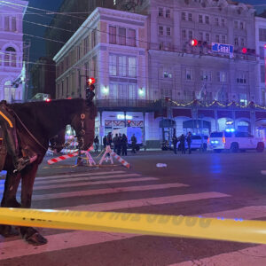 New Year's festivities in New Orleans erupted into chaos when a man rammed his pickup truck into a crowd on Bourbon Street, leaving 10 dead and dozens more injured.