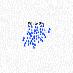 After the 2020 BLM riots, S&P 100 companies created 300,000 jobs, but in keeping with DEI policies, only 6 percent of those openings went to White applicants.