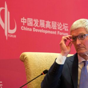 Apple is in talks with Chinese officials over a recent law that would ban many apps in its App Store in China, according to the Wall Street Journal.