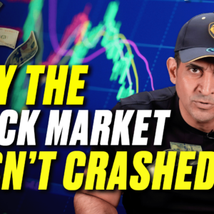 Patrick Bet-David explains why the stock market has not crashed yet, even though interest rates have gone up at the fastest pace in recent history.
