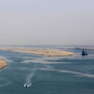 A rumored Israeli infrastructure project to create an alternative to the Suez Canal named 'Ben Gurion Canal' reaching from the Mediterranean to the Red Sea.
