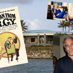 Jeffrey Epstein told a girlfriend that his life could be understood by a single book: an obscure spy thriller called The Man From O.R.G.Y. by Ted Mark