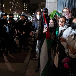 The NYPD swarmed Columbia University, retaking Hamilton Hall from a group of pro-Palestine protesters and clearing out a nearby protester encampment.